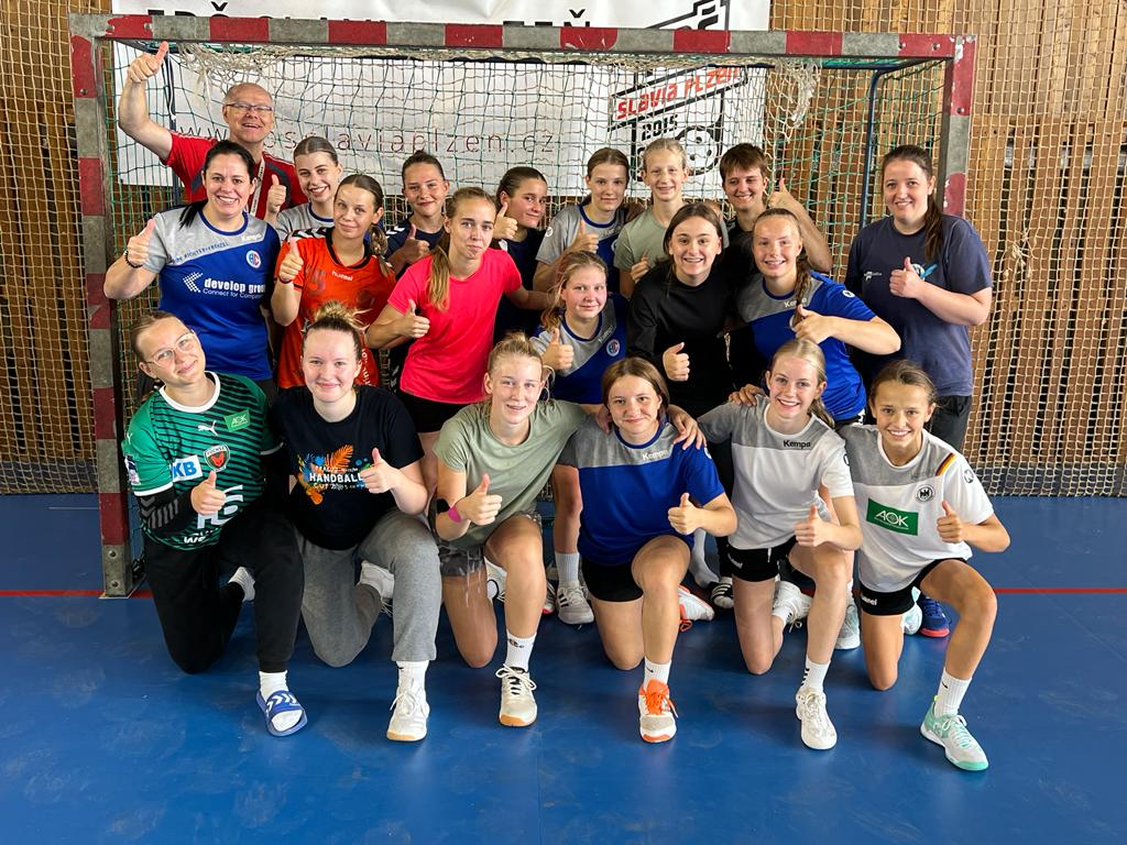 Trainingslager der weiblichen B-Jugend in Pilsen