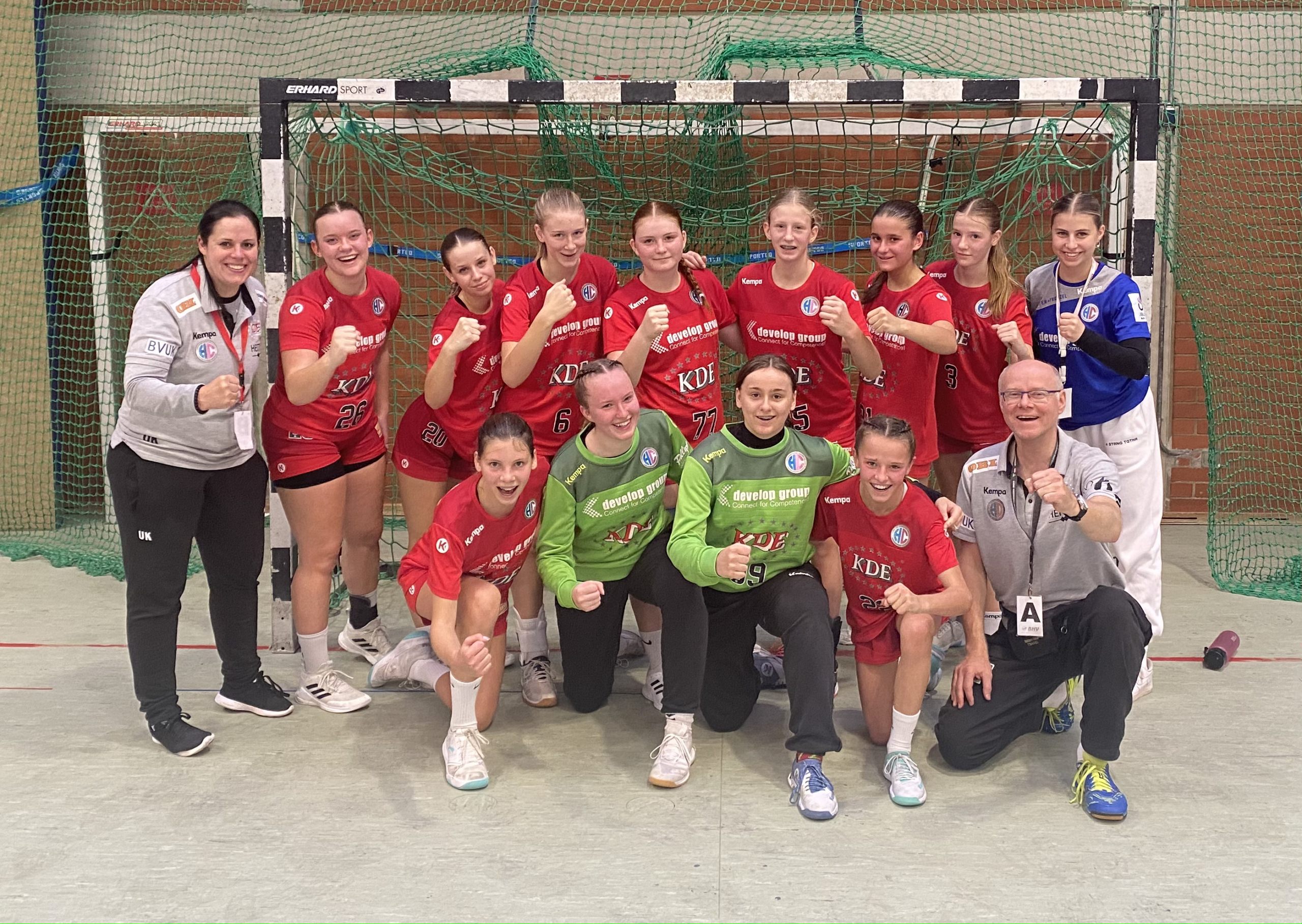 Weibliche B-Jugend: Mit 10:0 Punkten weiter auf Kurs