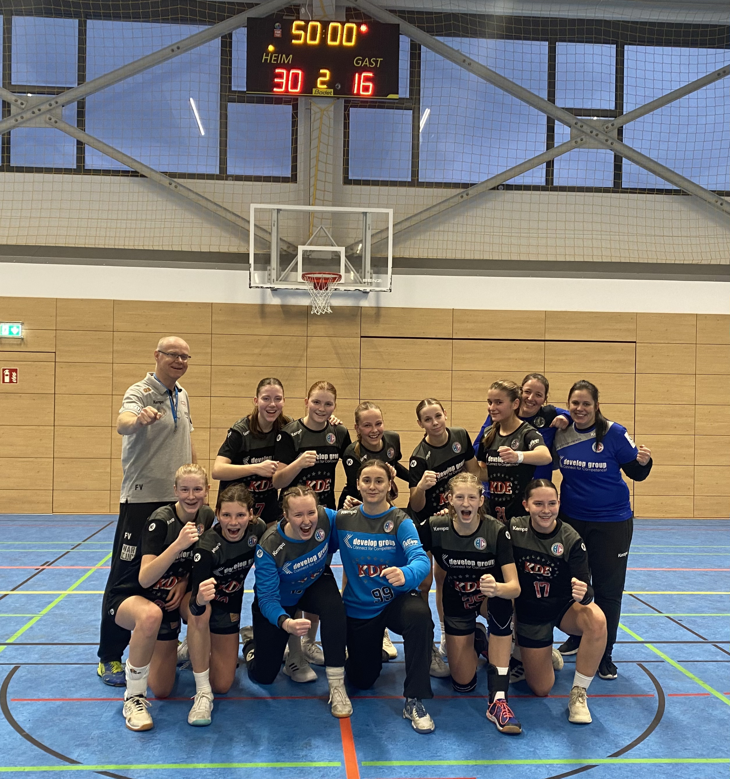 Weibliche B-Jugend: Heimsieg gegen dezimierte Schwaben