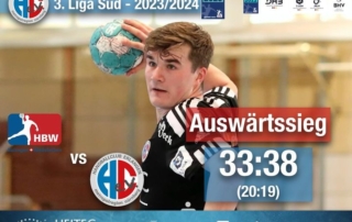 5 Siege in Serie-Auswärtssieg nach 7 Tore-Rückstand in Balingen