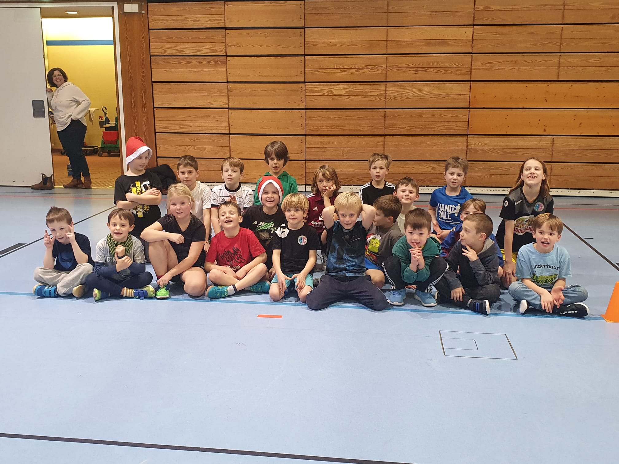 Weihnachtstraining-Jahresabschluss bei den Minis