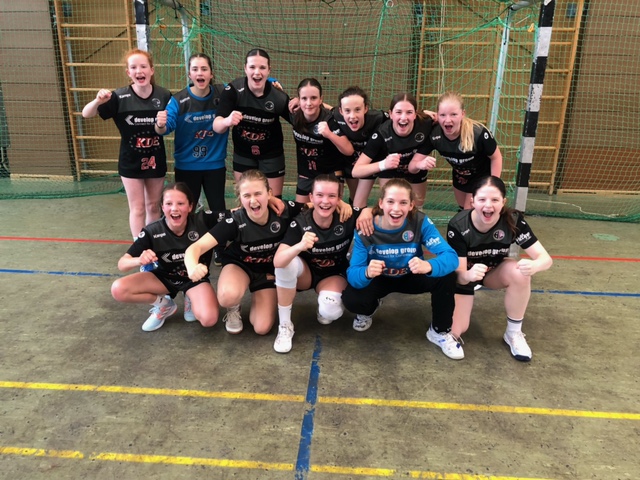 Weibliche C-Jugend des HCE startet erfolgreich in die 1. Runde der Bayernliga Quali