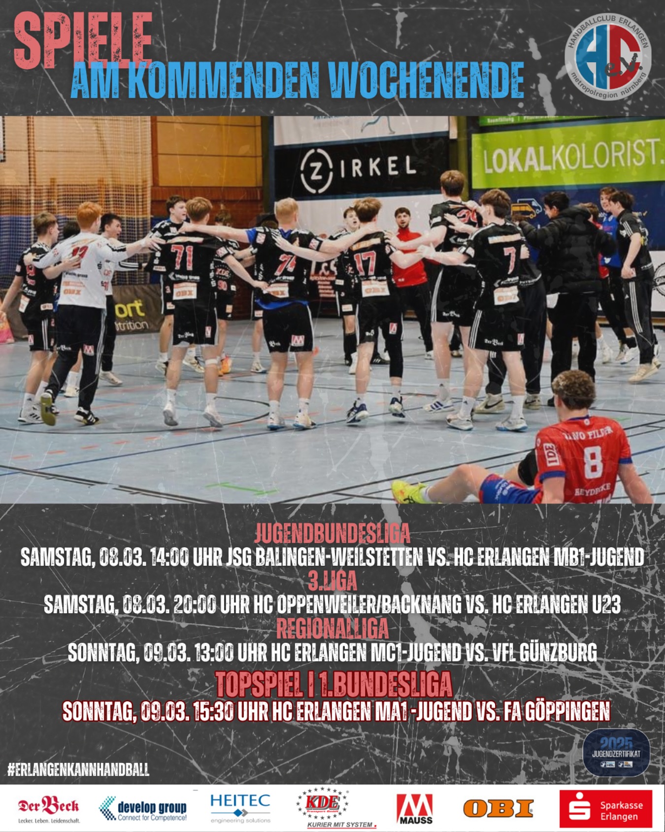 SPIELE AM KOMMENDEN WOCHENENDE